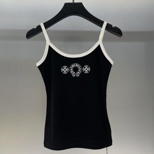 Chrome Hearts Classic Black Tank Top